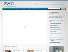 Tablet Screenshot of personalwealthgroup.com.au